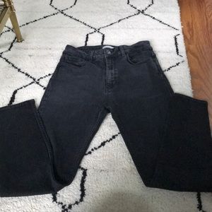 Zara Washed Black Jeans - 28